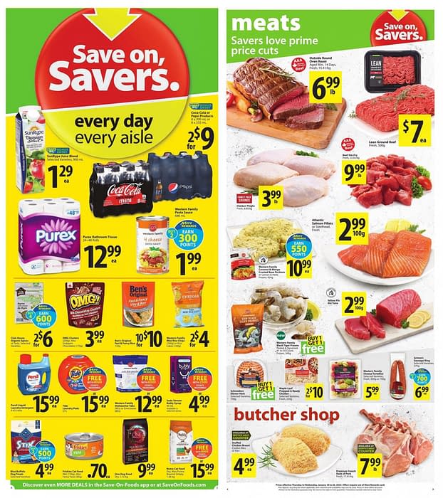 Save On Food Weekly Flyer 3 - Jan 20 - Jan 26